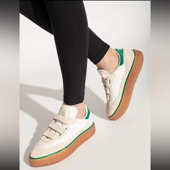 adidas Shoes - New Adidas Ivy Park x Super Sleek 3 Strap Wonder White Gum Women’s Sneakers, 9.5